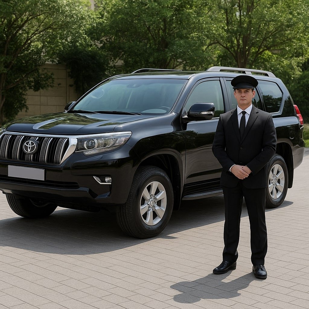 Premium chauffeur-driven luxury vehicle by Afzal Transport